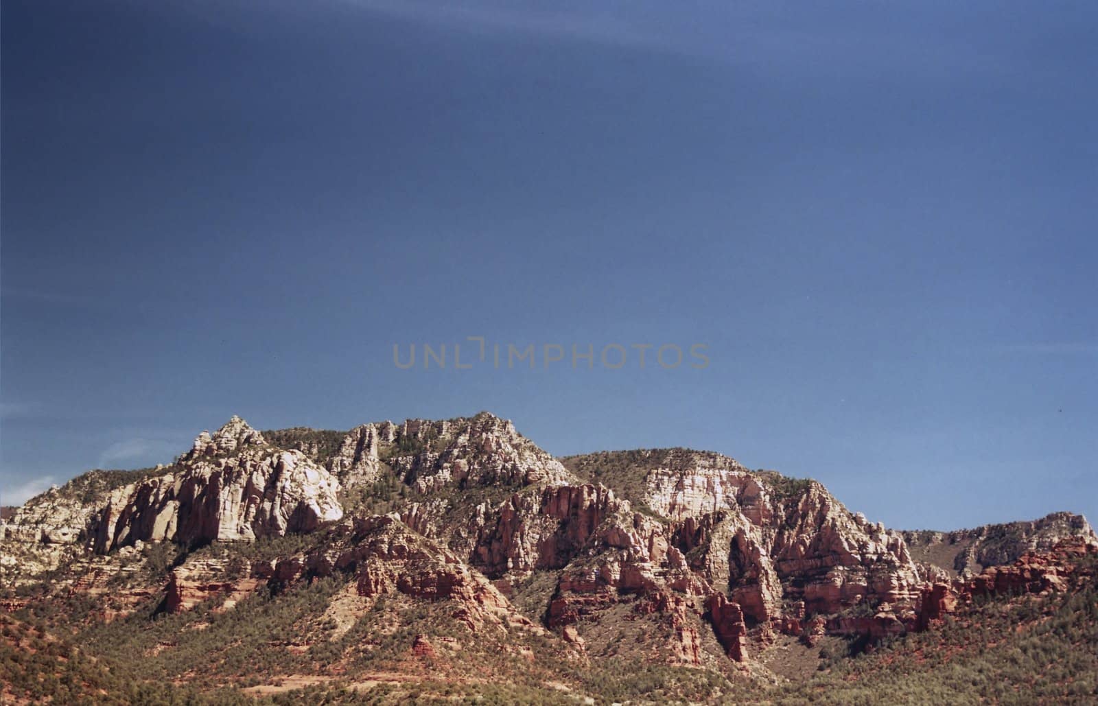 Geological formation outside of Sedona Arizona American southwest