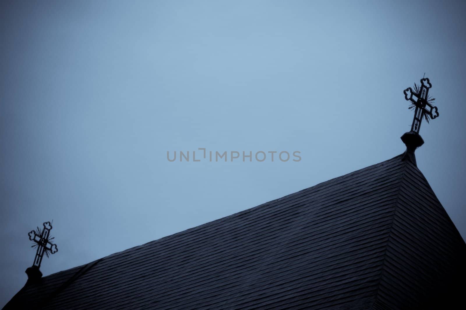 Church roof by timscottrom