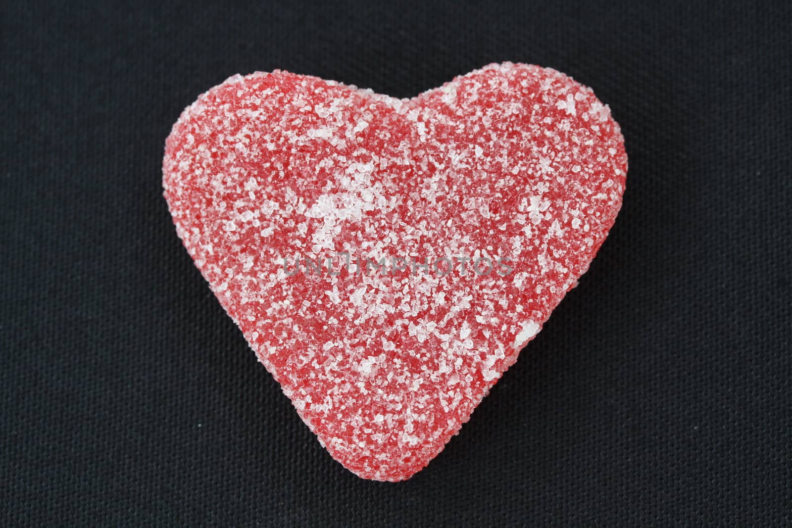 red sugar heart