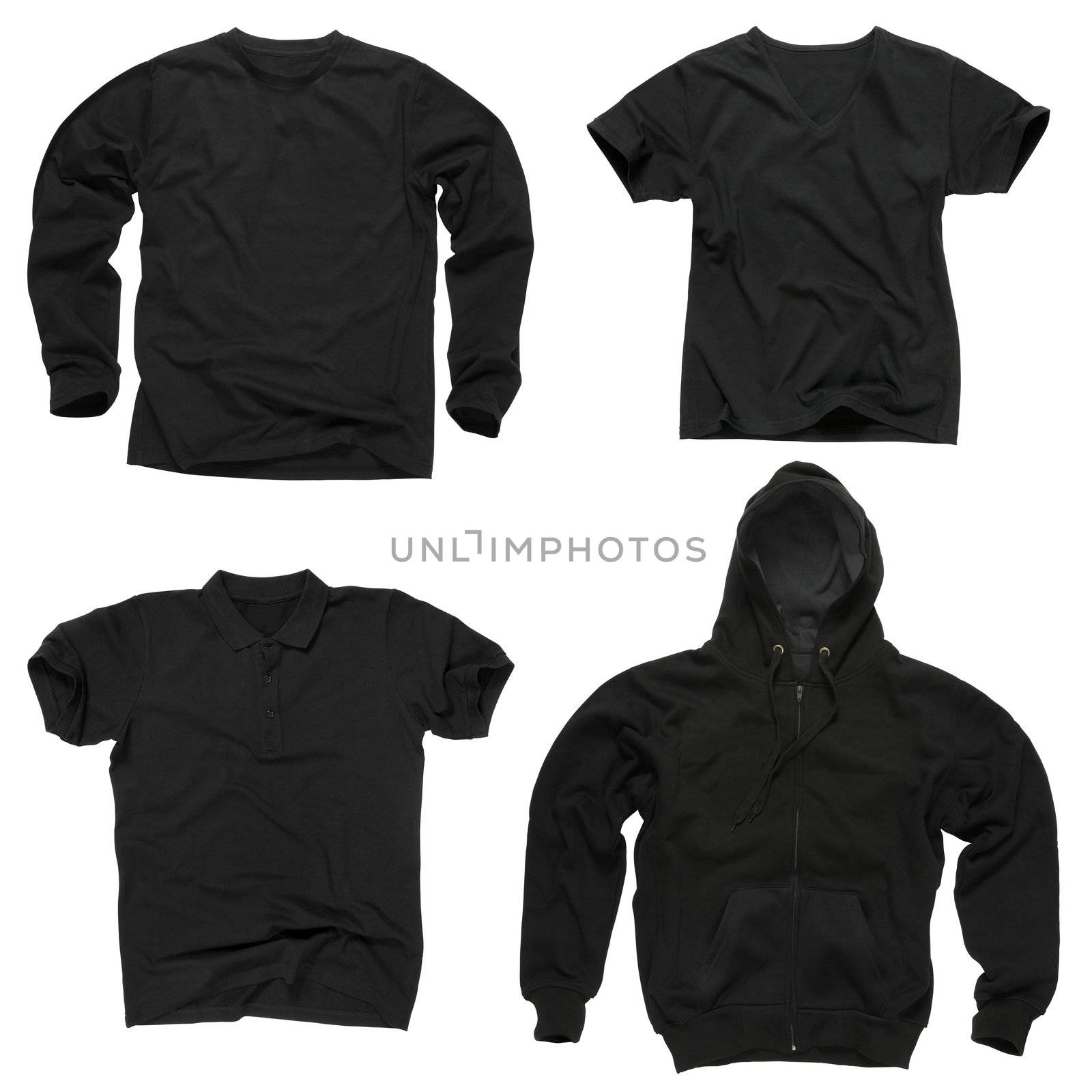 Blank black clothing by sumners