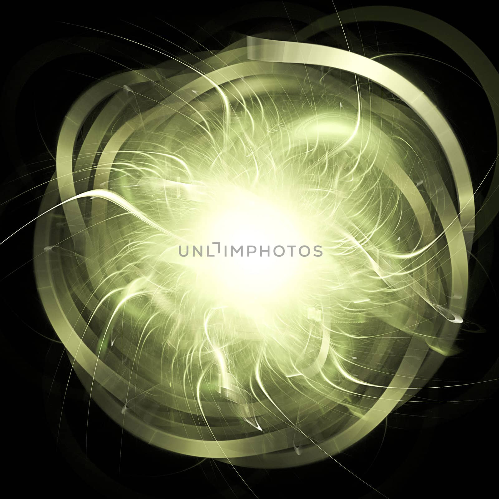 Beautiful glowing fractal design background. Cosmos burst.