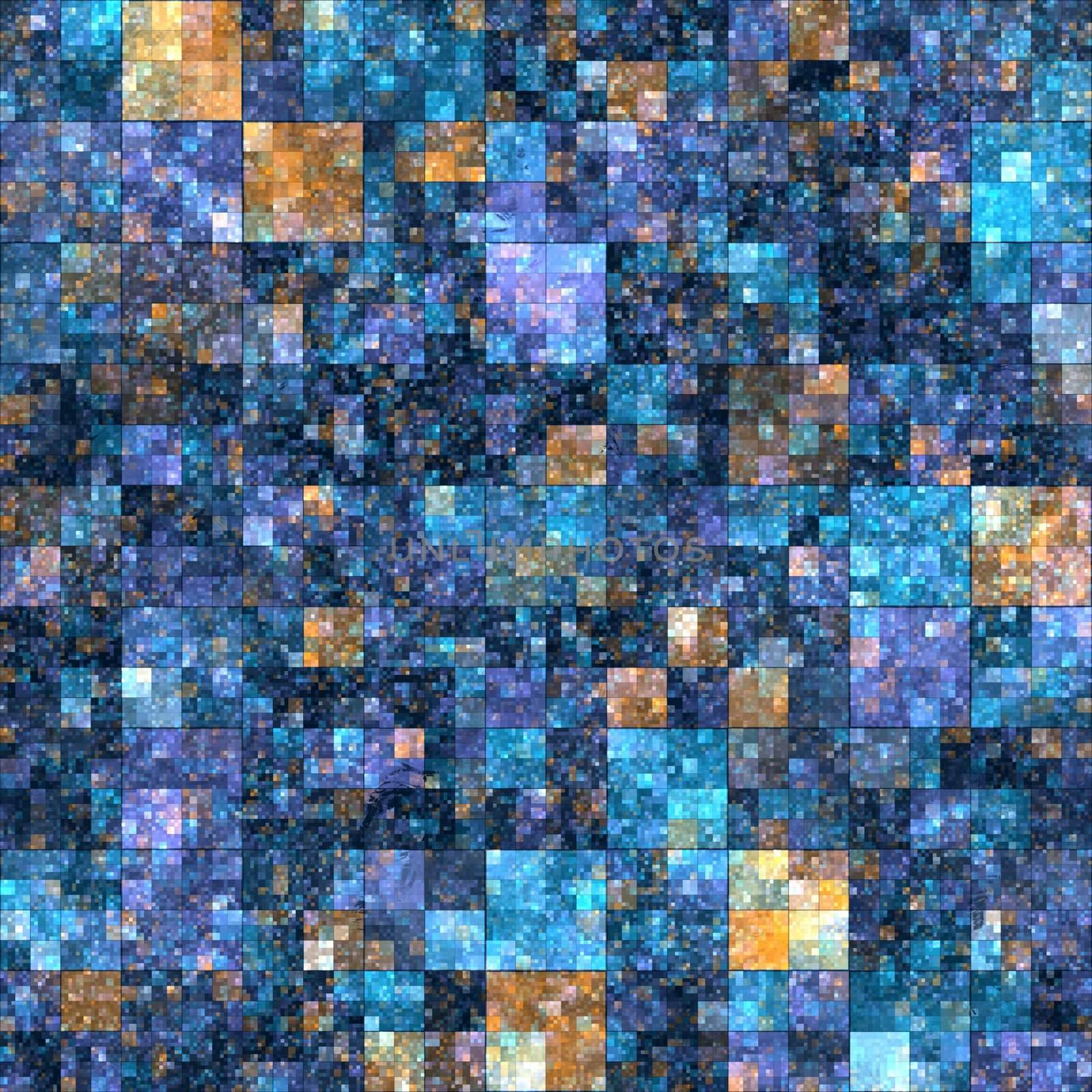 Seamless Digital Pixel as Modern Style Background