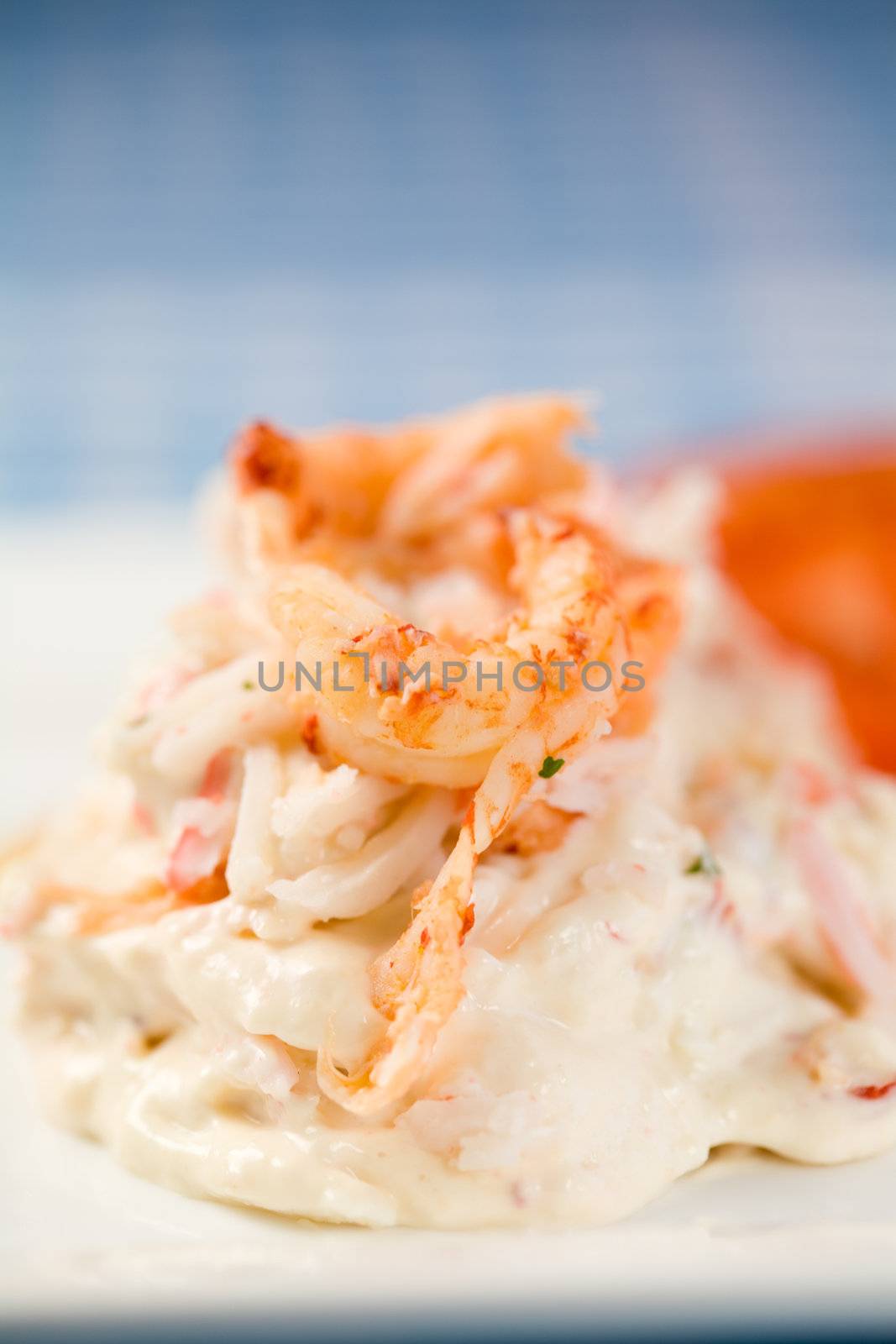 Seafood salad by Fotosmurf