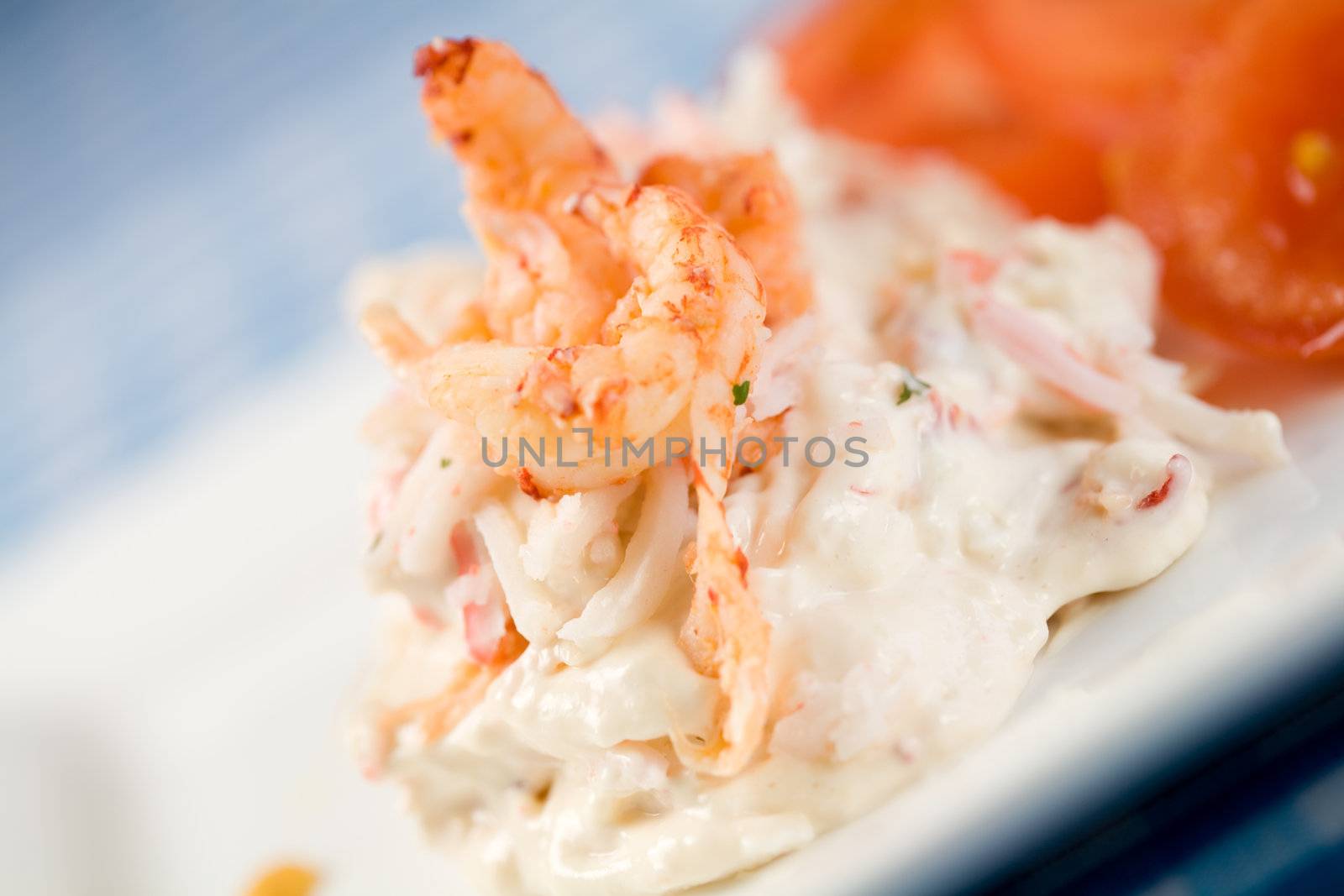Crayfish salad by Fotosmurf