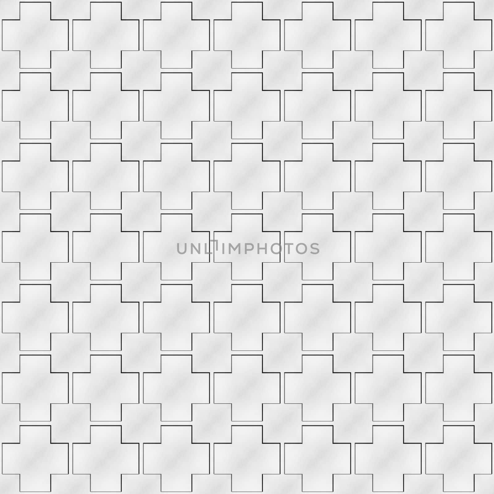 seamless texture with linked 3d ornamental squares