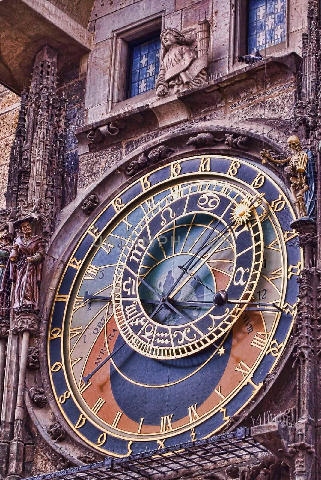 astronomic clock in staromestske namesti in prague