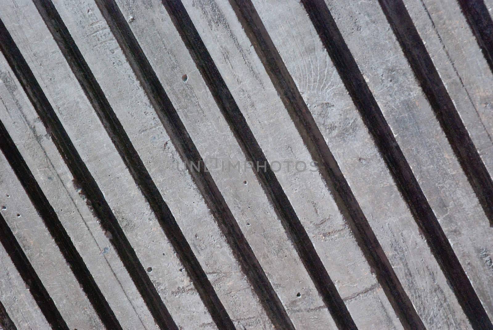 Striped wall texture details shot with natural light.