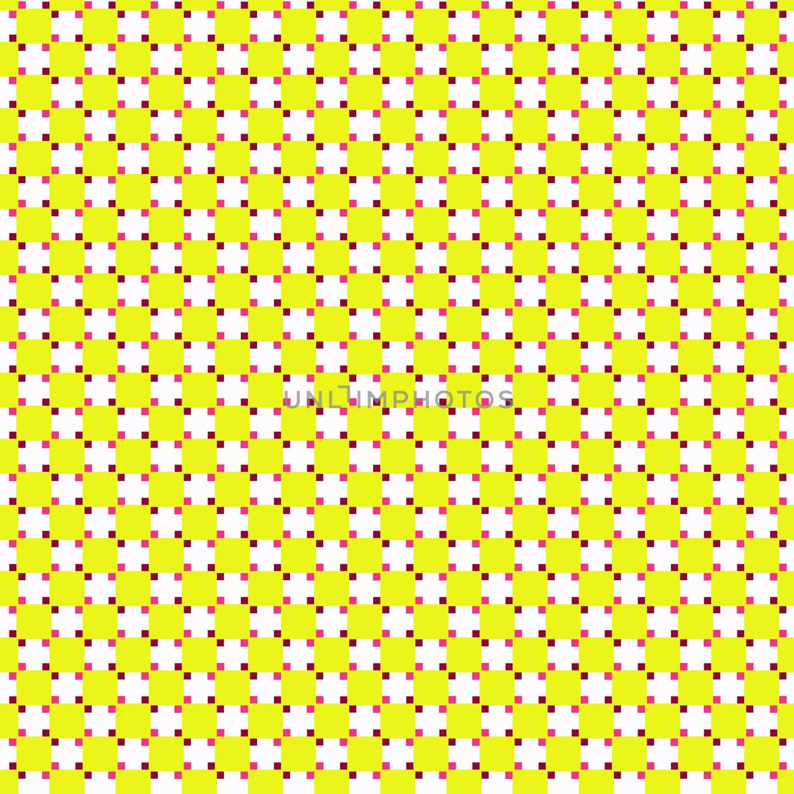 yellow blocked retro texture with litlle brown and red spots