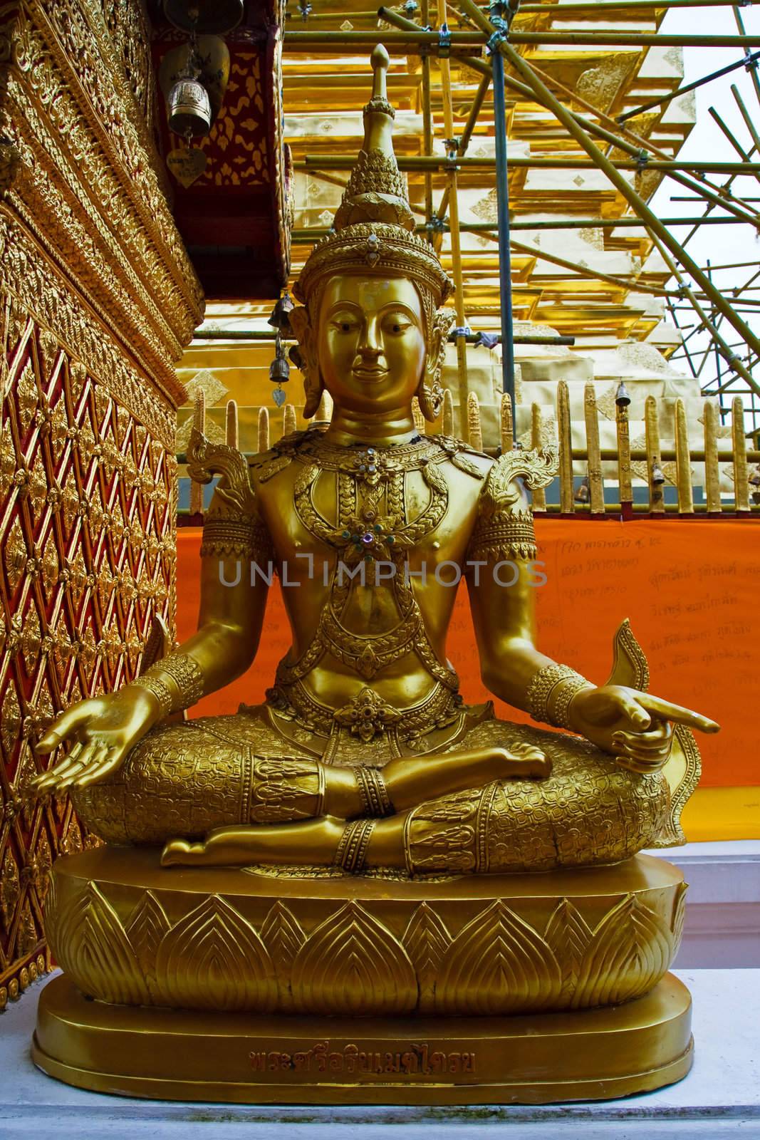 Sri Ariya image in Wat Doi suthep temple