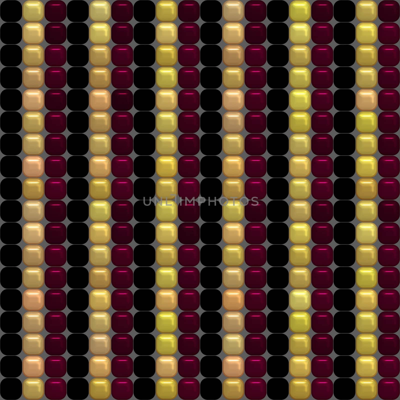 texture of yellow, deep red and black corals