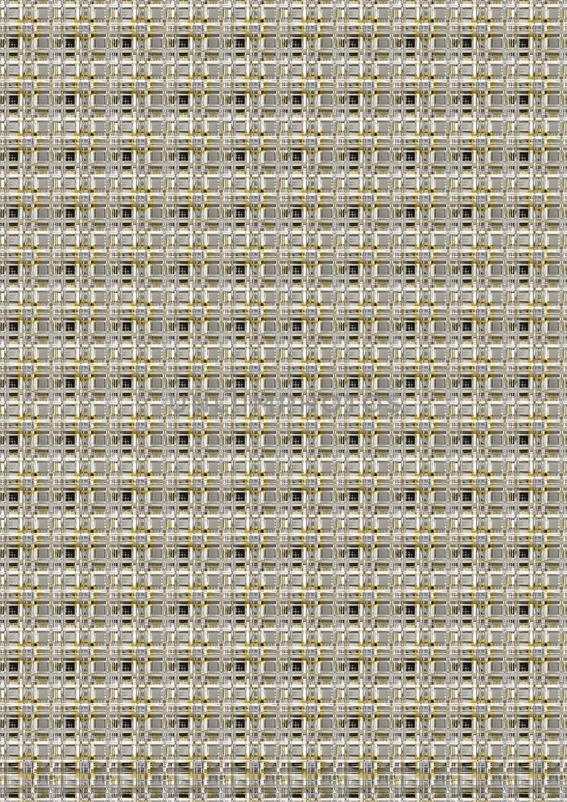metallic maze pattern by weknow