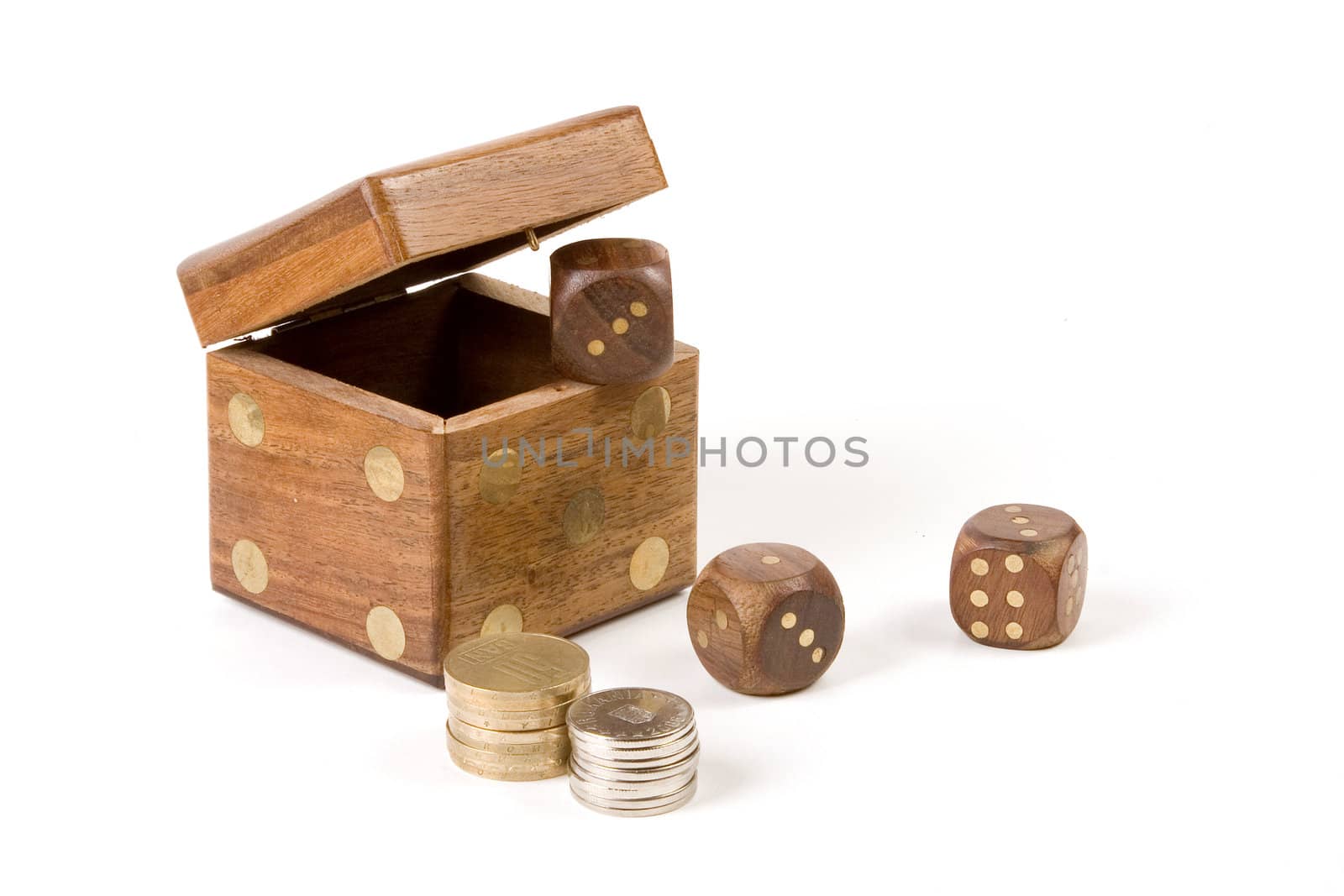 Dice and coins