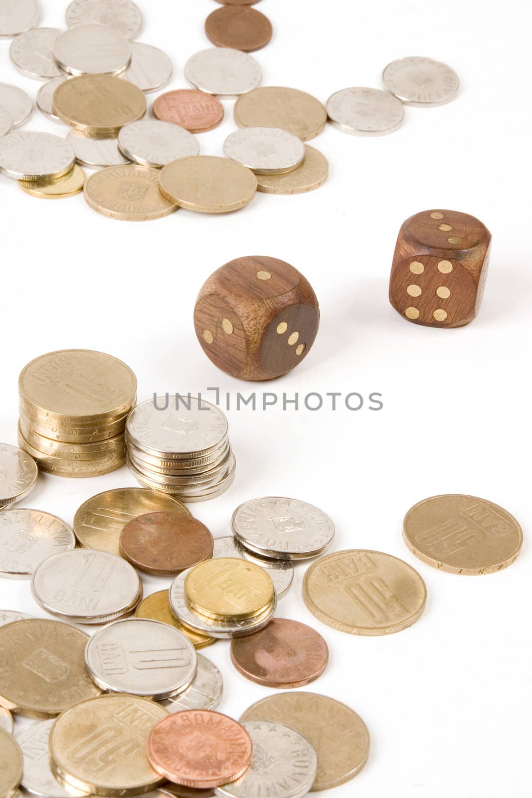 Dice and coins