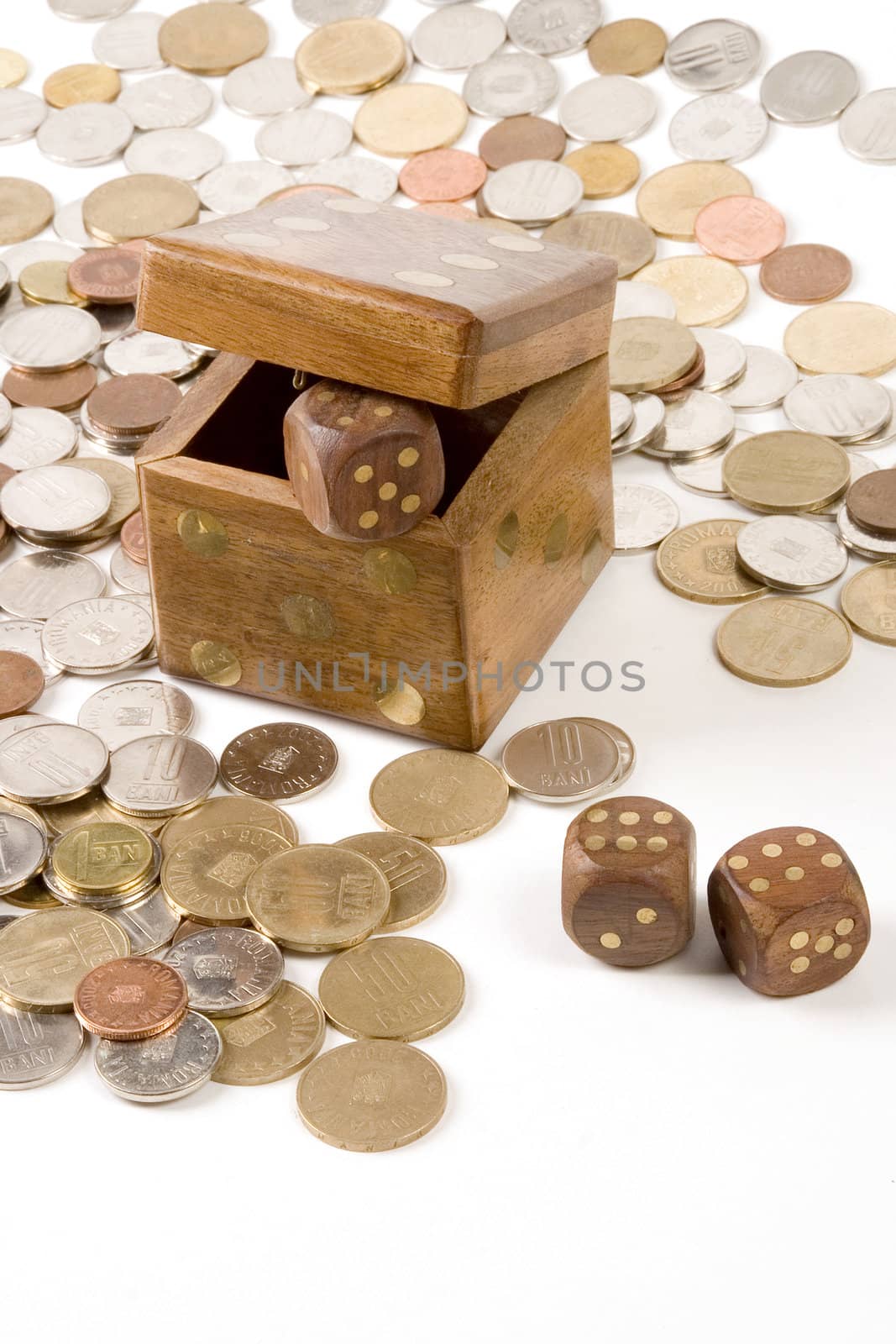 Dice and coins