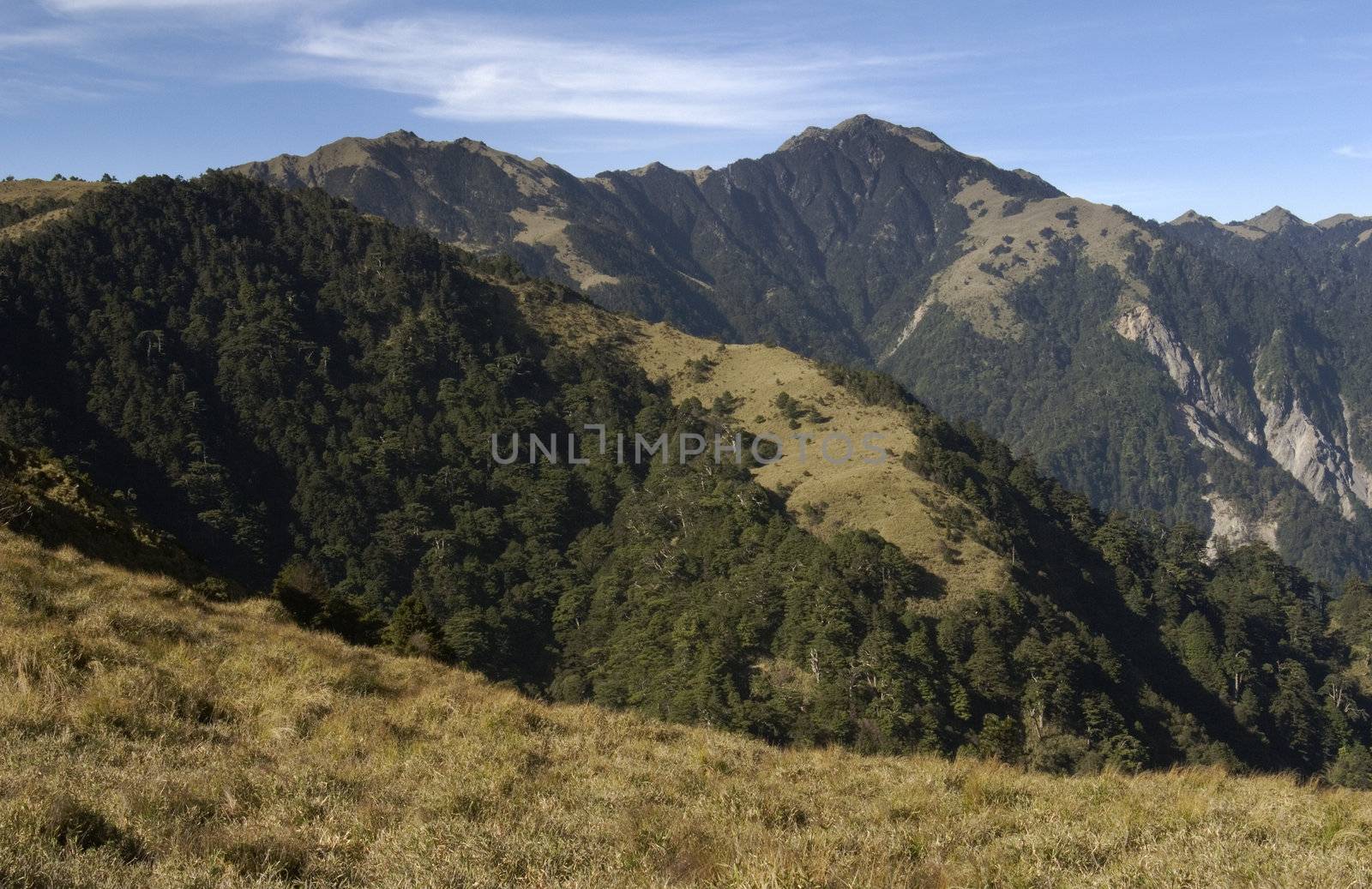 Beautiful high mountain.This photo was taking in Taiwan National Park.