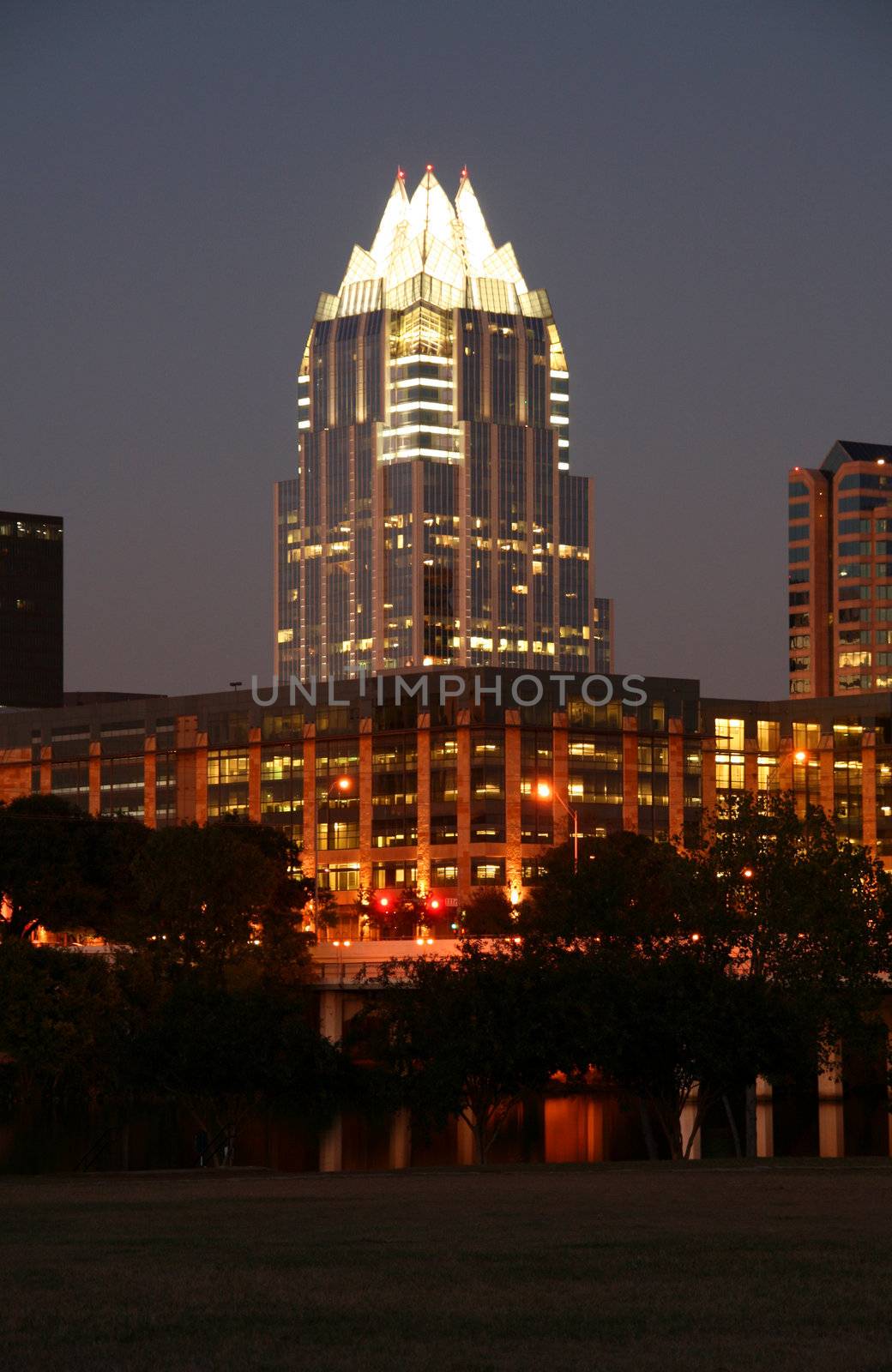 A very pretty night in Austin, Texas.