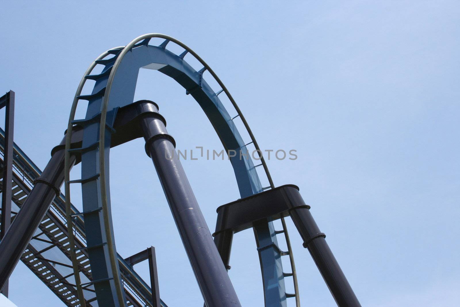 A rollercoaster loop