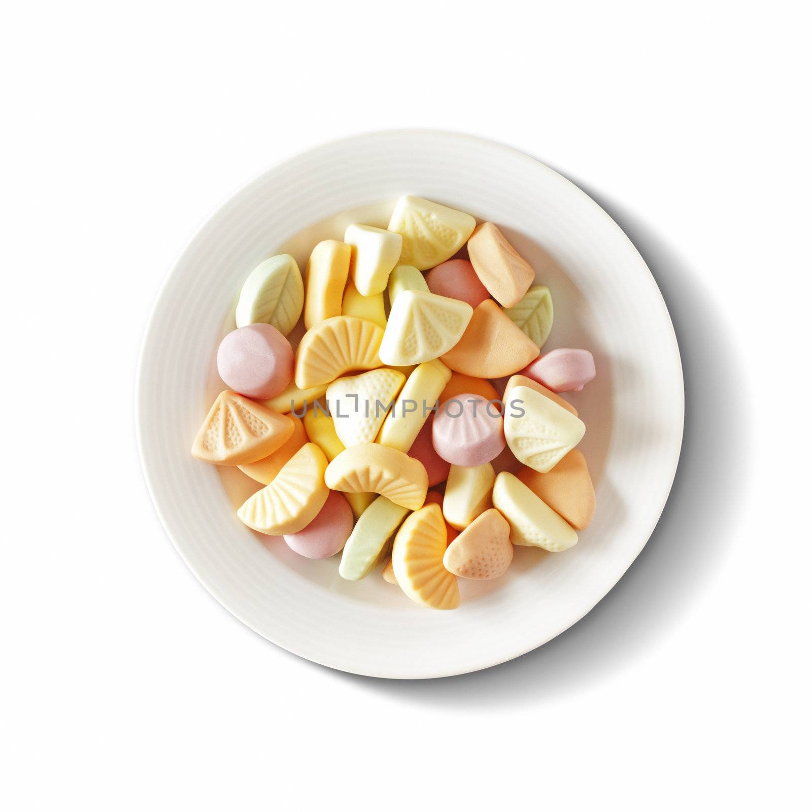 An image of a plate full of sweets
