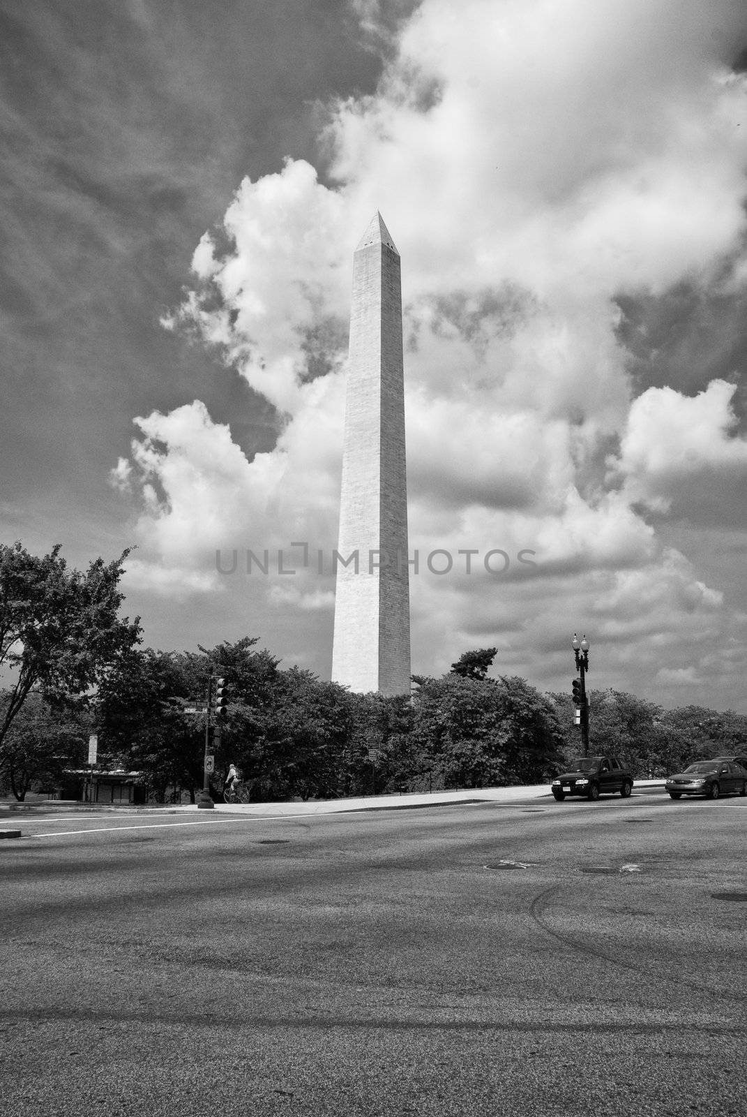 Washington Monument Park in Washington, DC