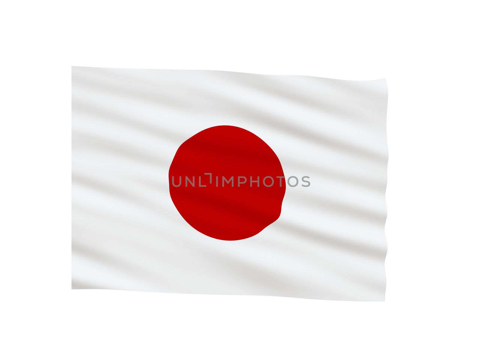 japan flag by magann