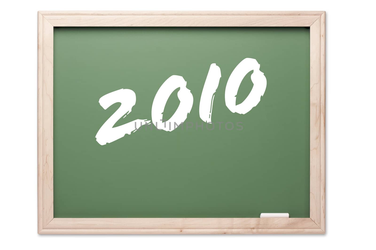 Chalkboard Series Isolated on a White Background - 2010