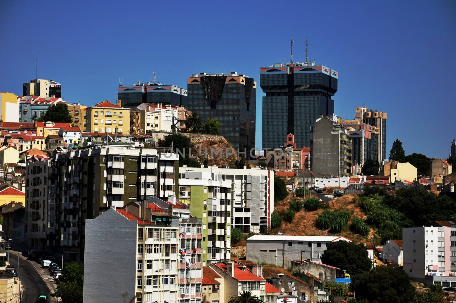 Landscape of Lisboa, Portugal.