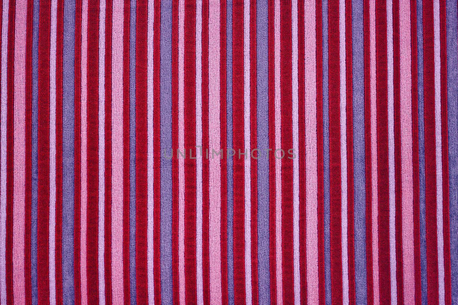 A funky red striped background or texture