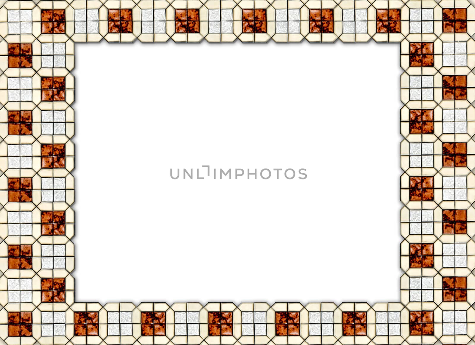 Tile Frame for background. backdrop or something else