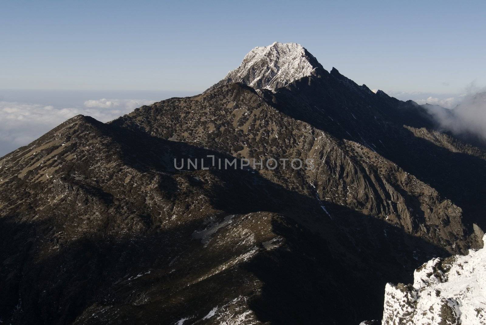 It is the highest mountain in Taiwan and the eastsouth also.