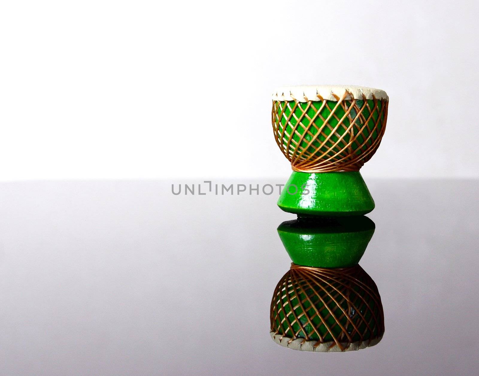 Indian Green Drum by yayalineage