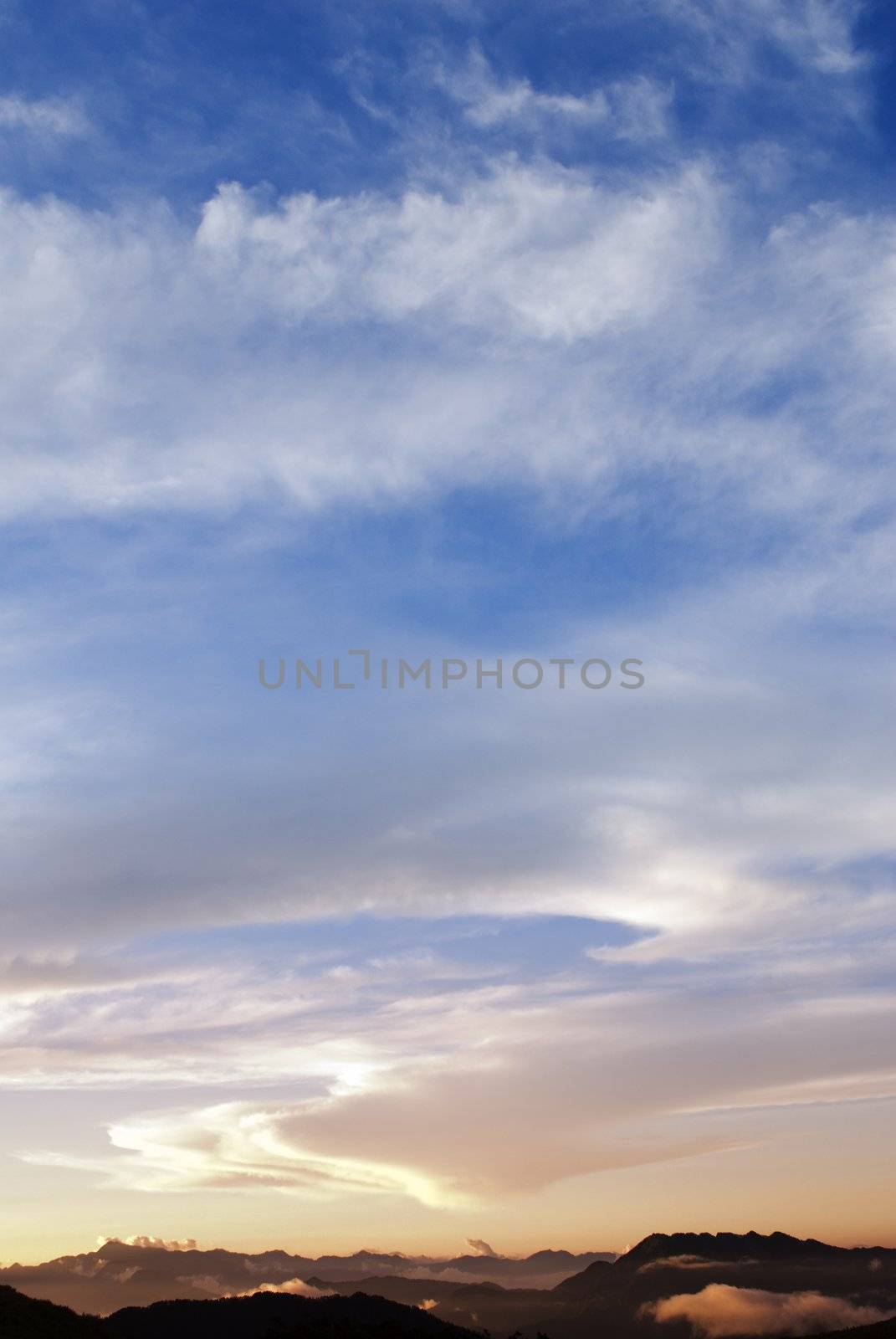 Clouds over the mountains,take this beautiful picture in Taiwan National Park.