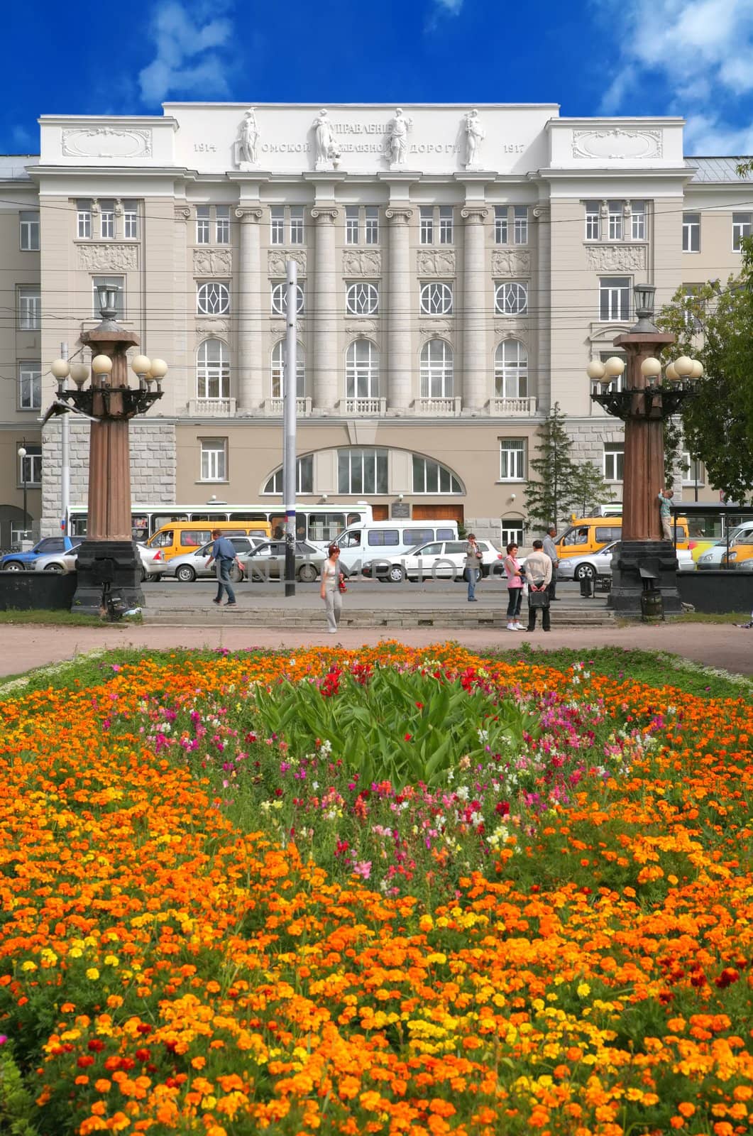 Omsk-city, State University by Astroid