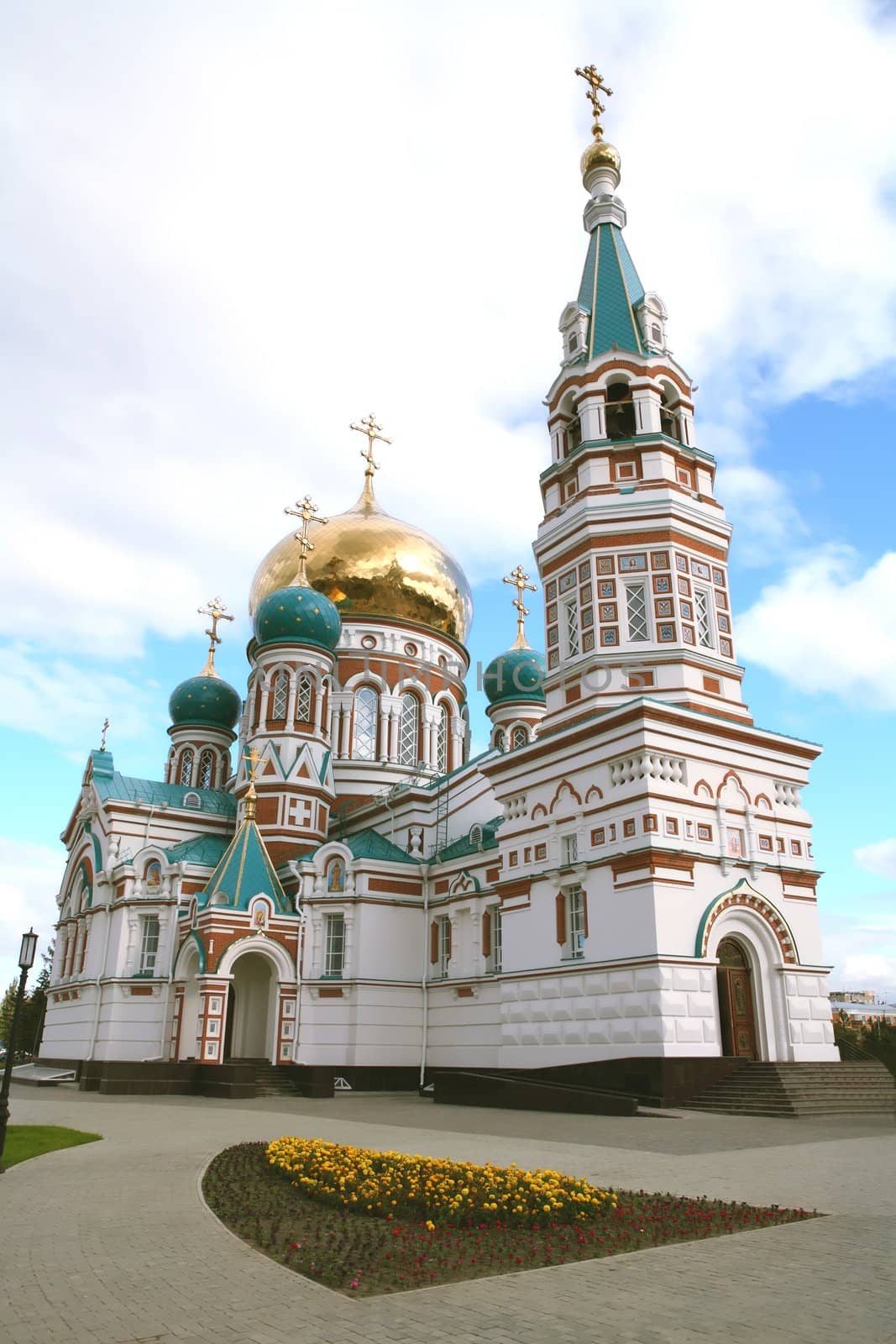 Orthodox Temple, West Siberia, Omsk by Astroid