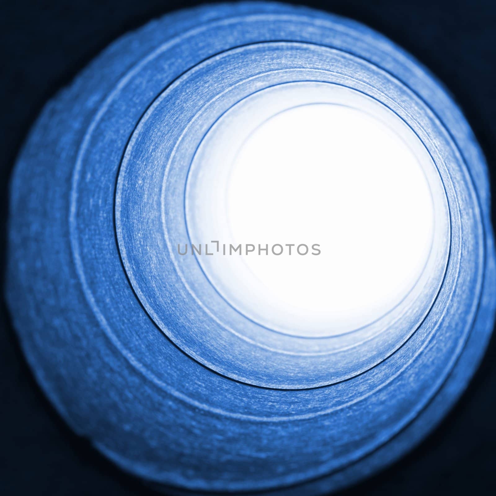 abstract dark and bright spiral background with white copyspace