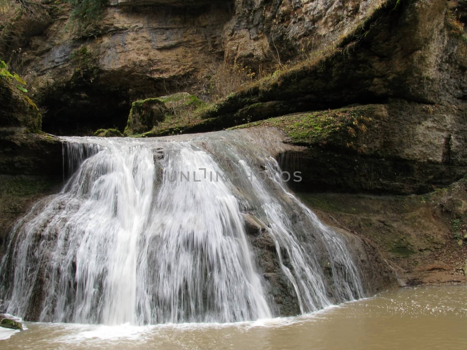 Falls, the river, stream, water, moisture, beauty, caucasus, relief, landscape, the nature, landscape, kind, background, stream, wood, channel, rocks, mountains, autumn, a panorama, stones, the cascade, travel, round, a nature sanctuary, excursion object