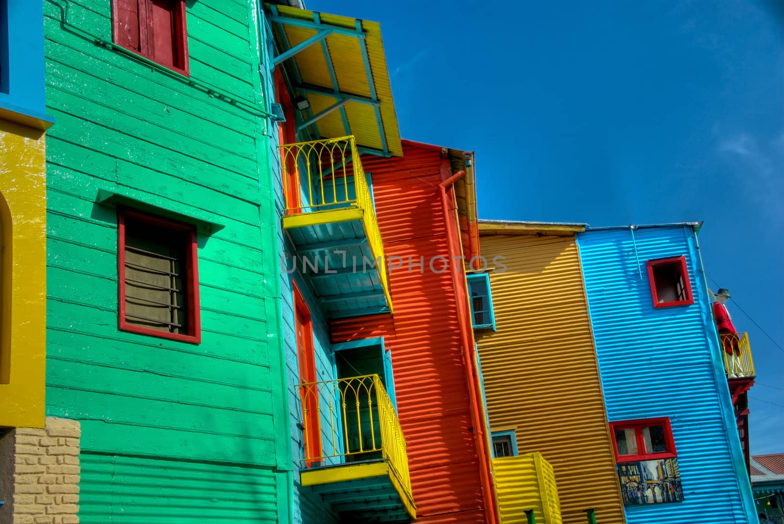 Caminito Street, in La Boca, Caminito is one of the most visited tourist attactions in Buenos Aires