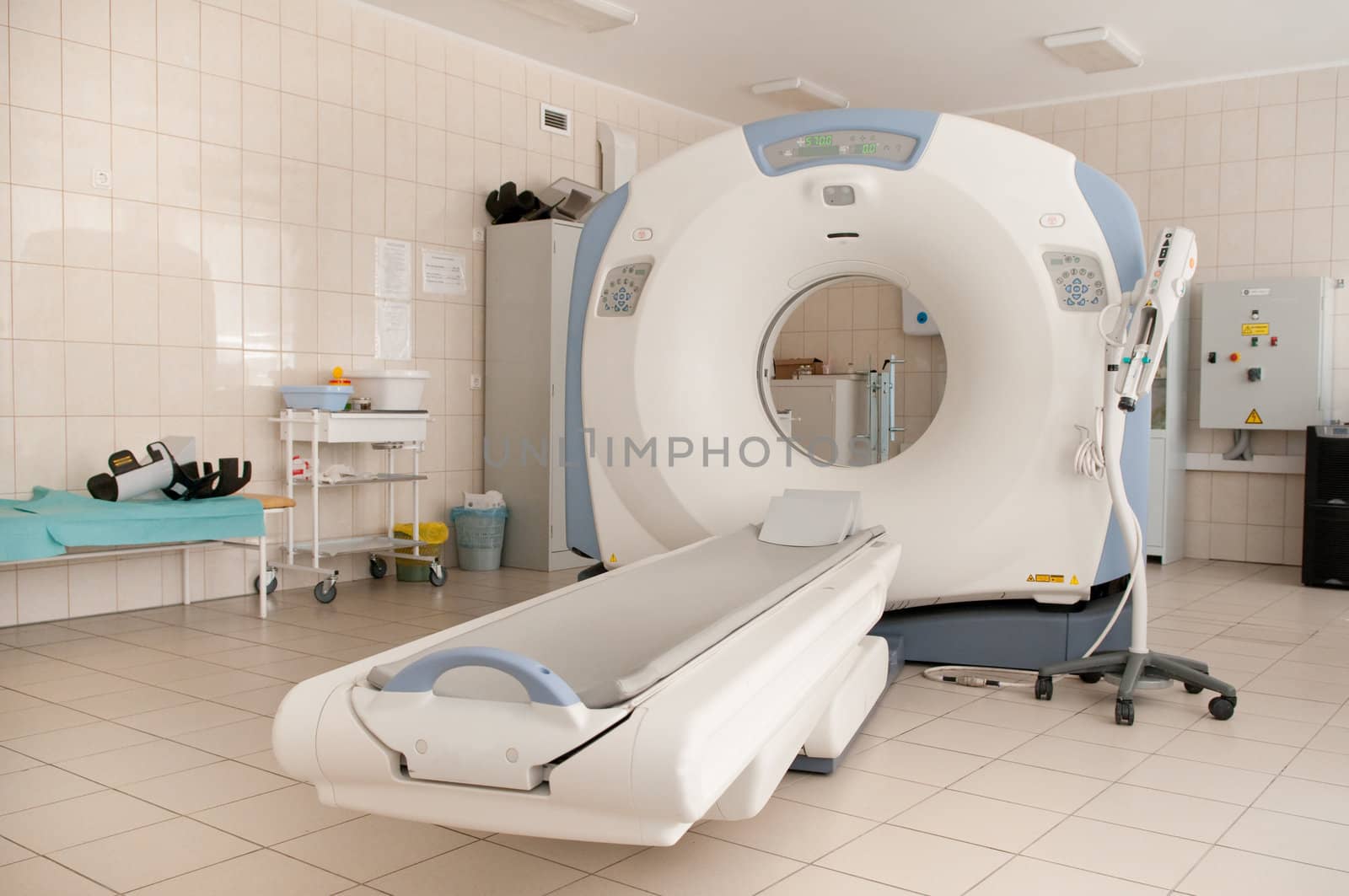 computer tomography diagnostics in medical center