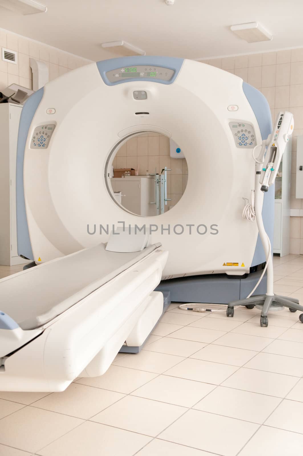 computer tomography diagnostics in medical center