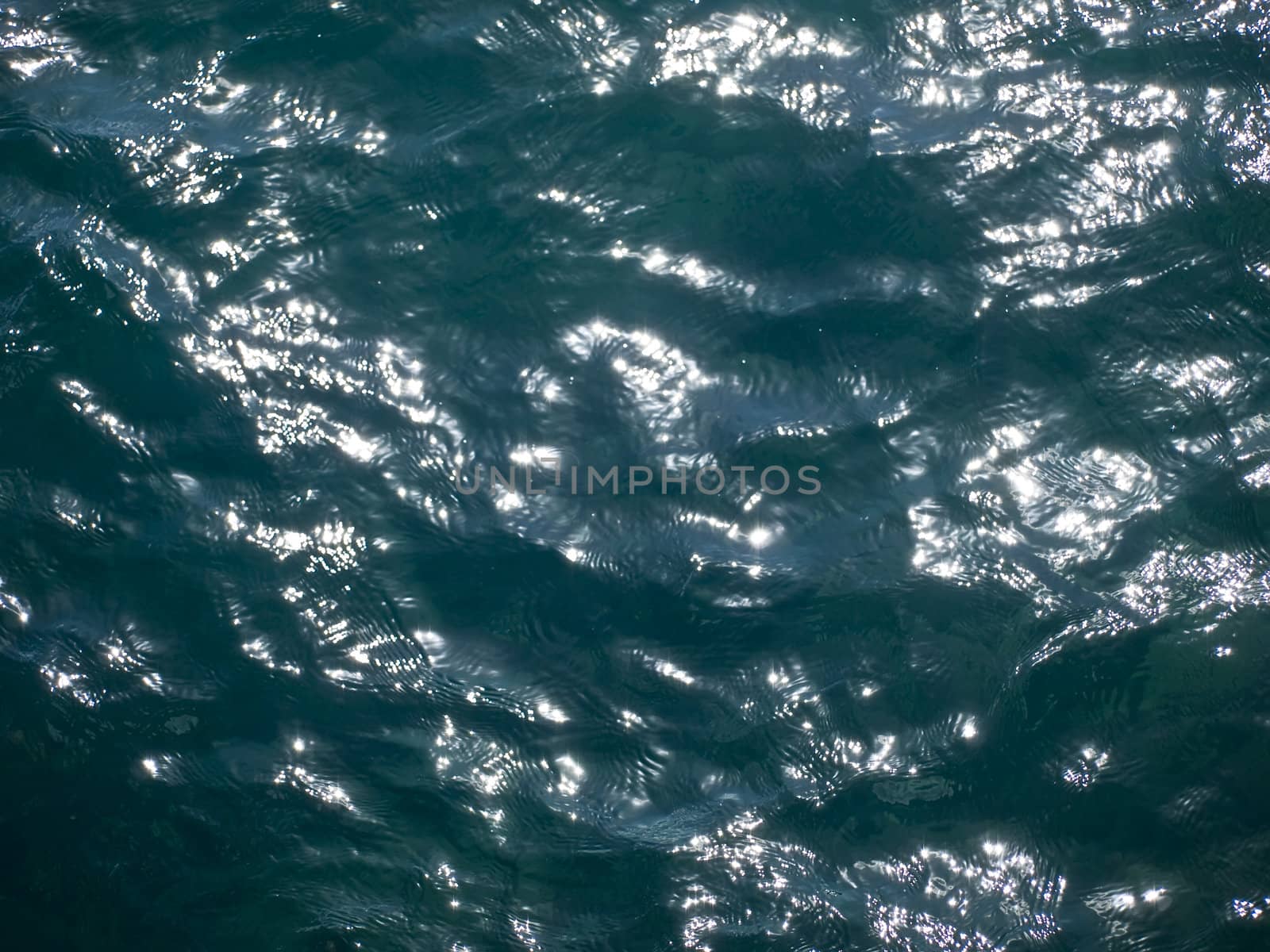Ocean water with light wave ripples, ideal for backdrops or as a texture image