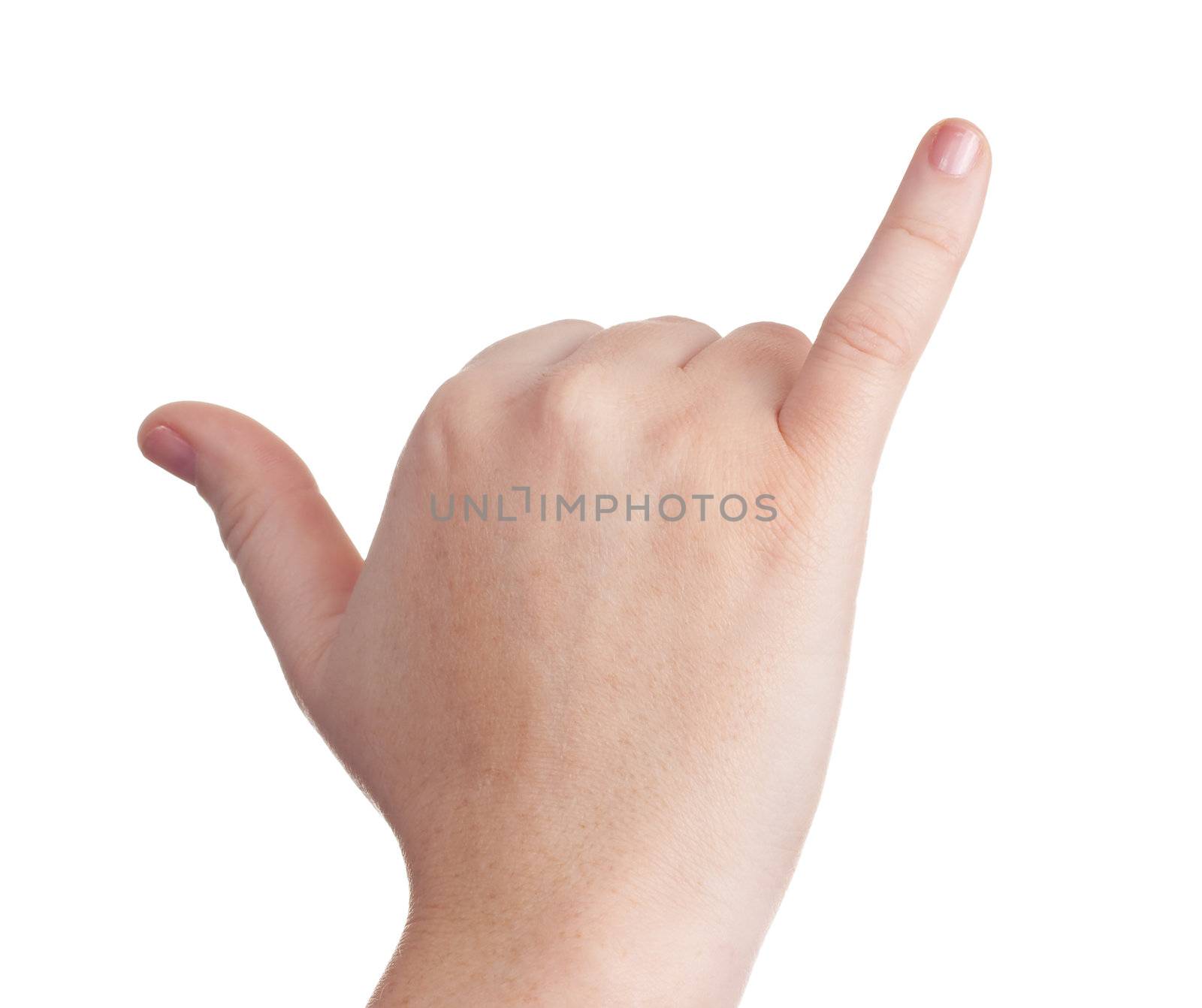 hand sign symbol by Trebuchet