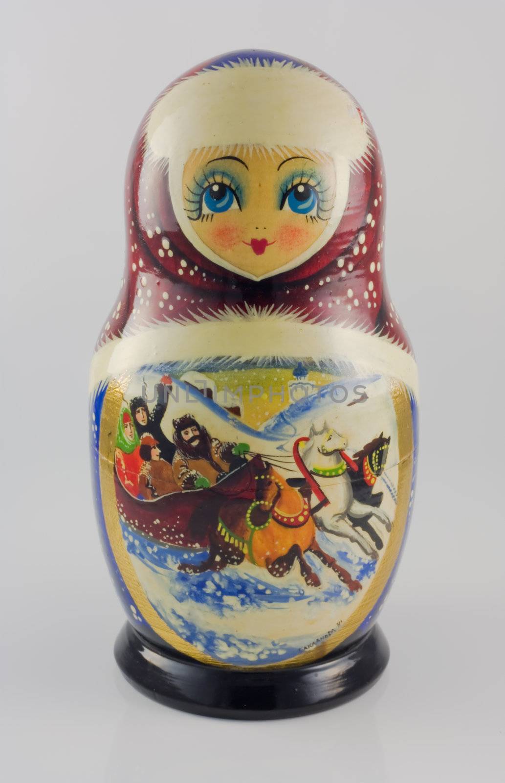 Handpainted Souvineer Doll from Russia
