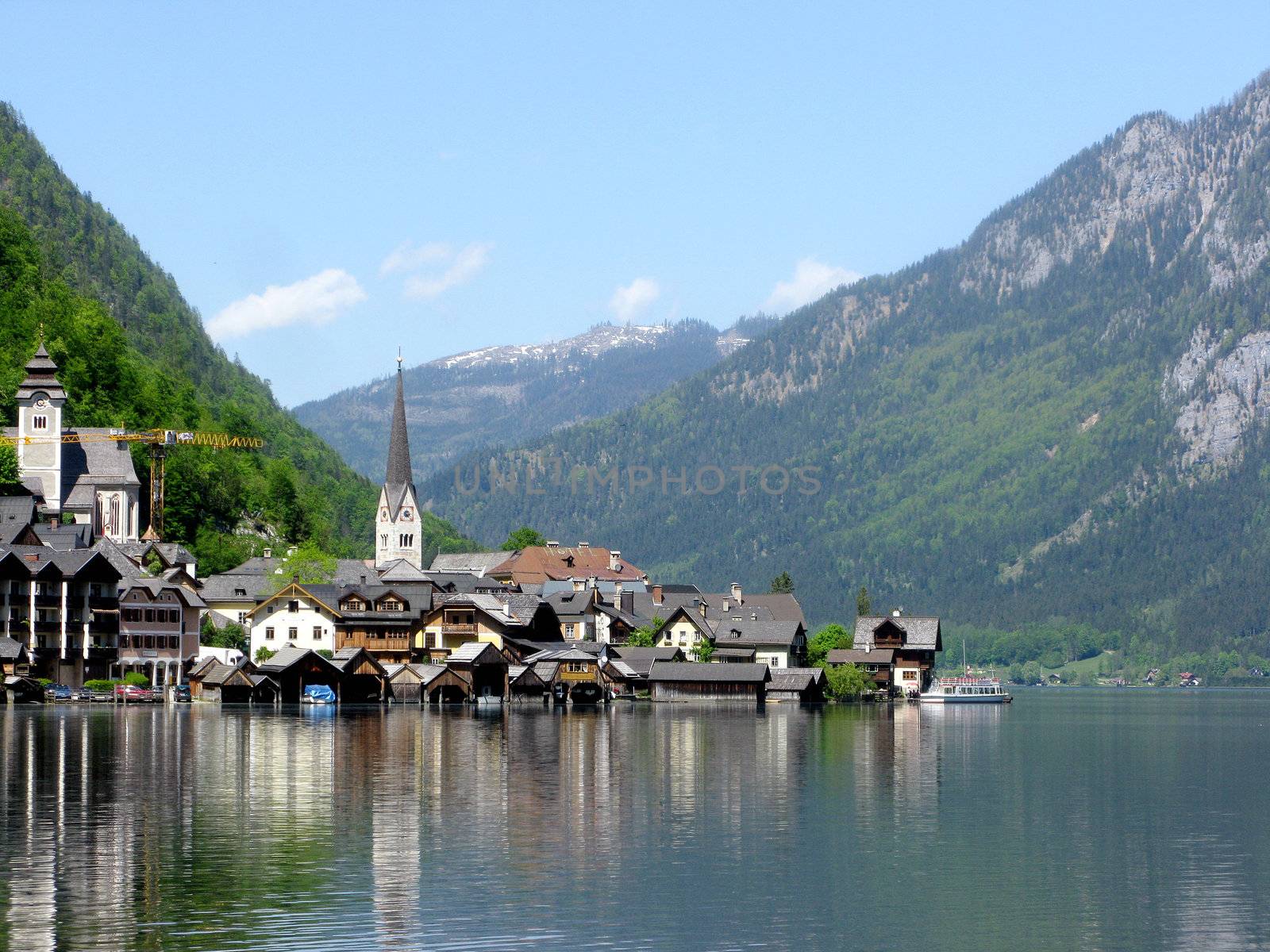 Hallstatt village in Austria by Galka