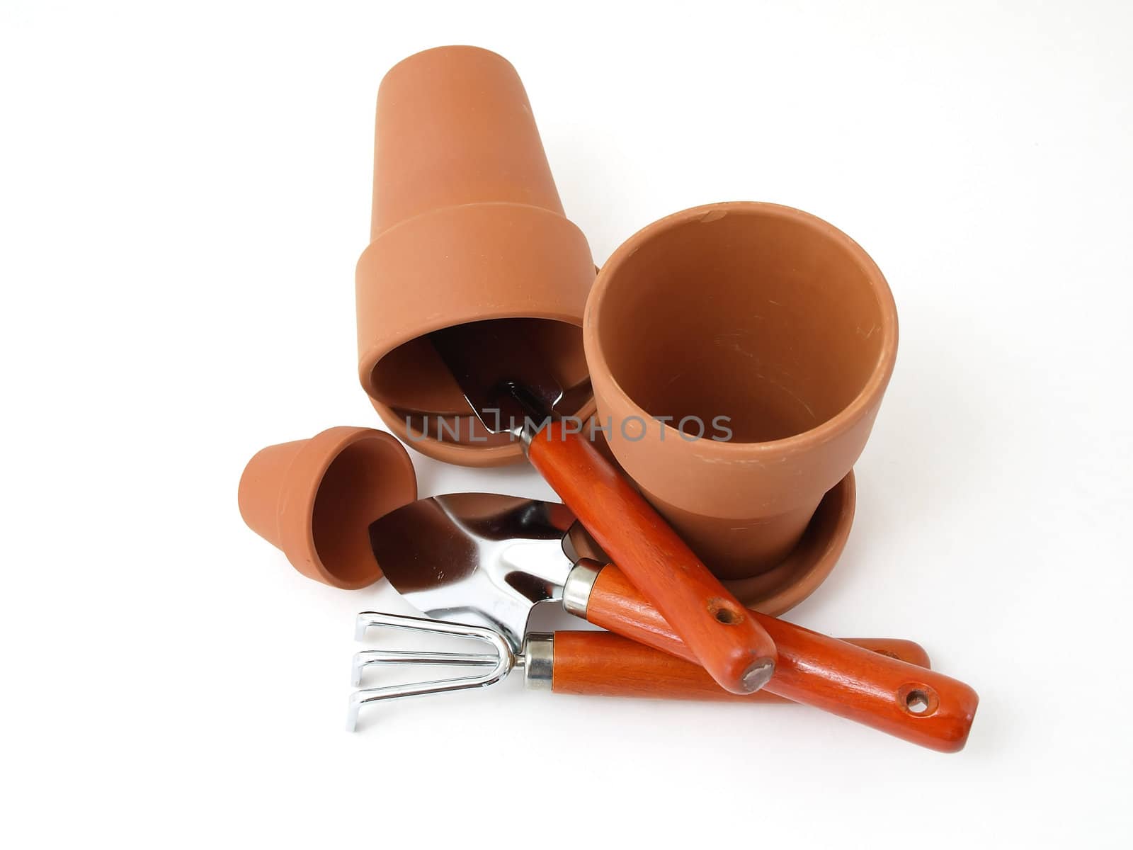 Tools and Starter Pots by RGebbiePhoto