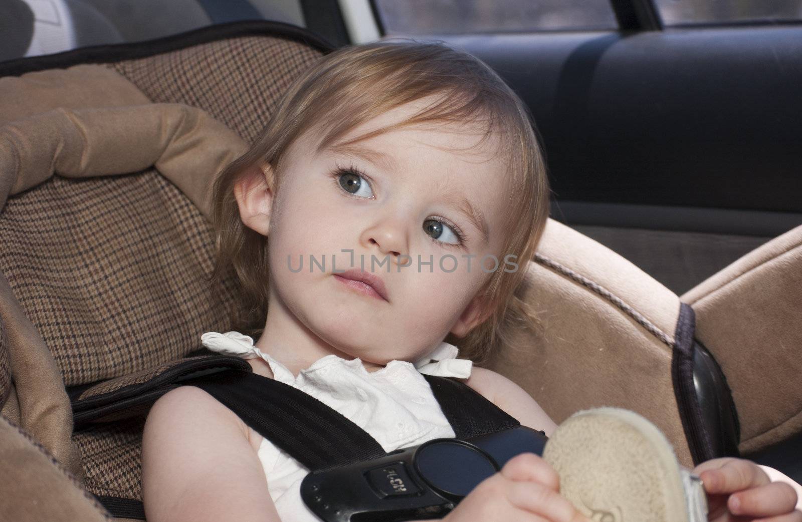 Toddler in carseat