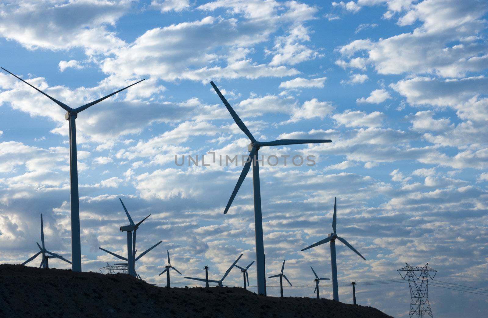 Wind Generators in the California Desert