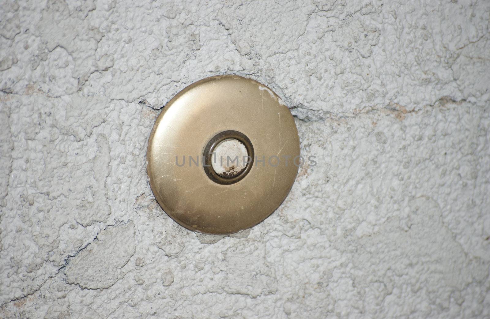 Doorbell on stucco