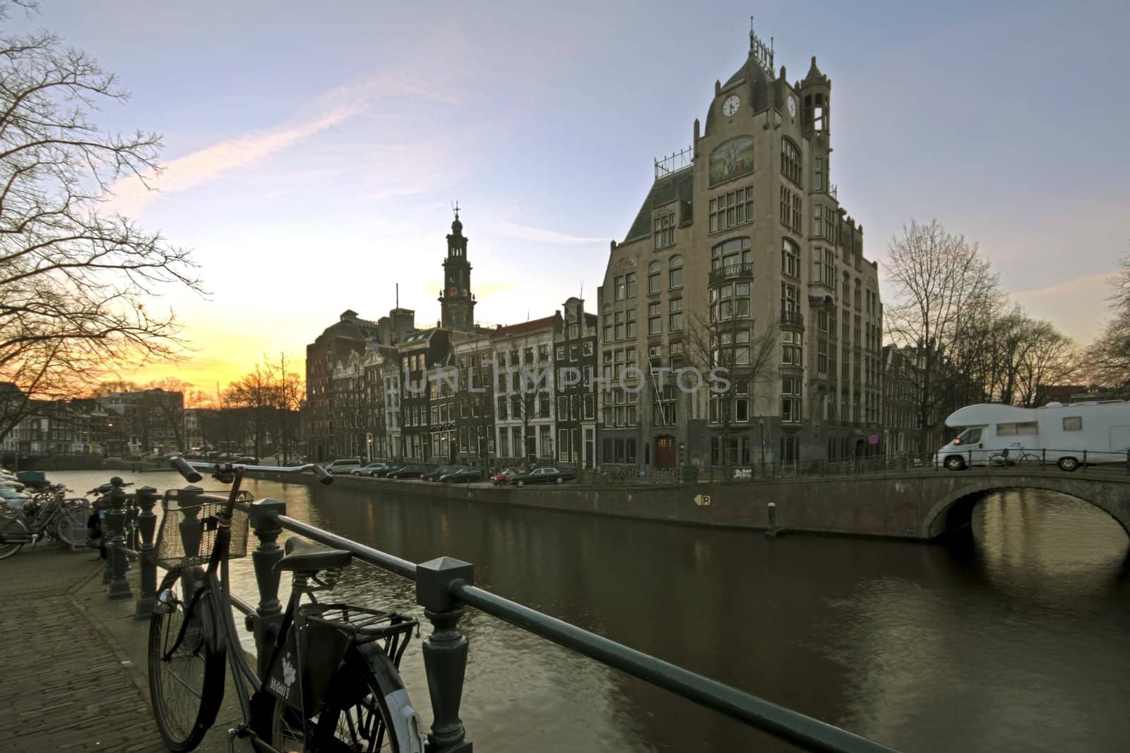 Amsterdam De Jordaan in the Netherlands

