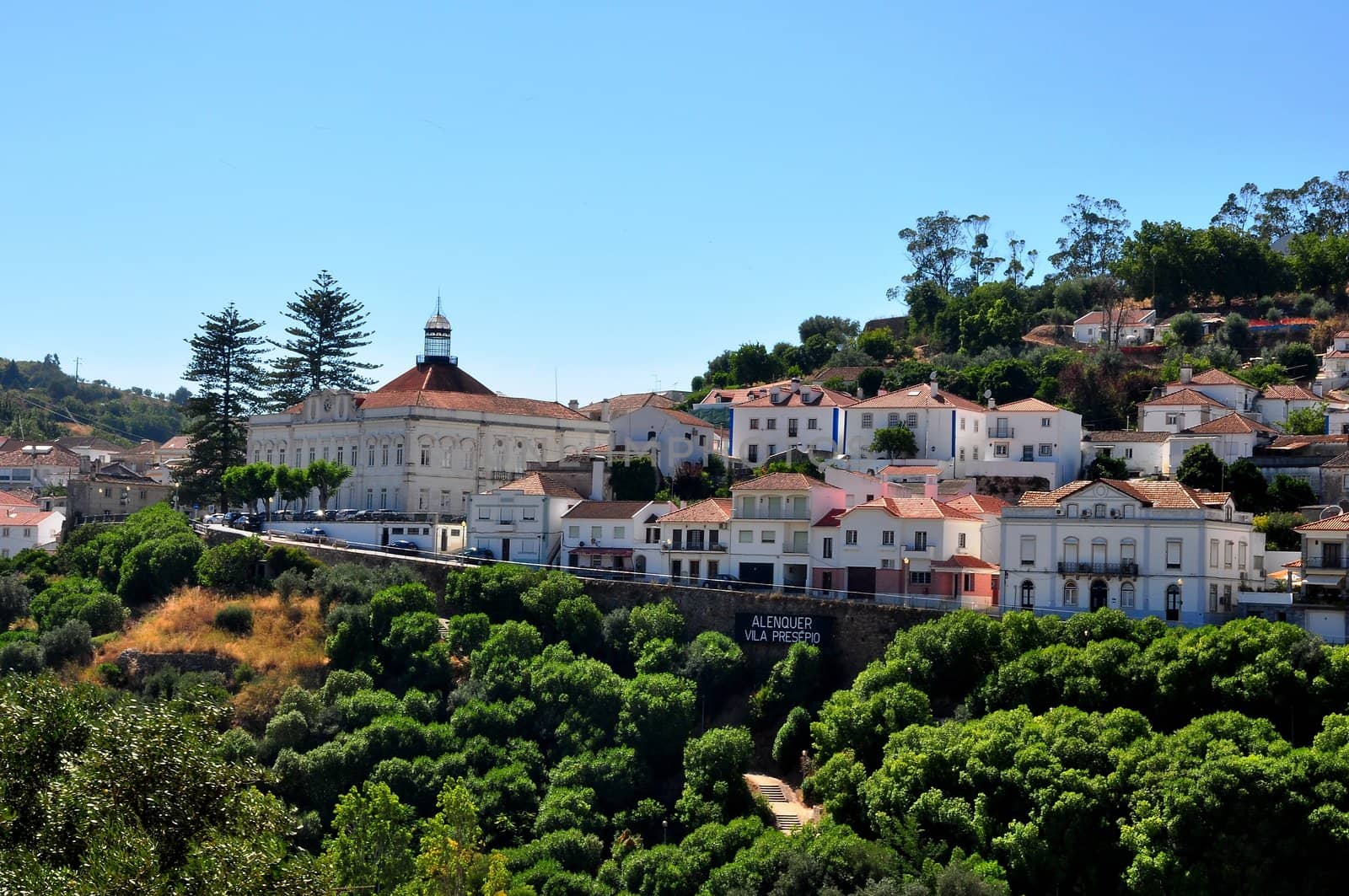 Old town,village on the hillside in Portugal by vas25