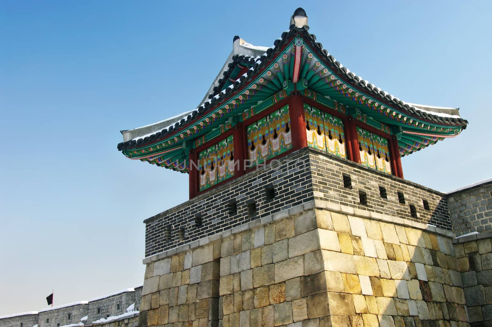 Korean Sentry Post by clickbeetle