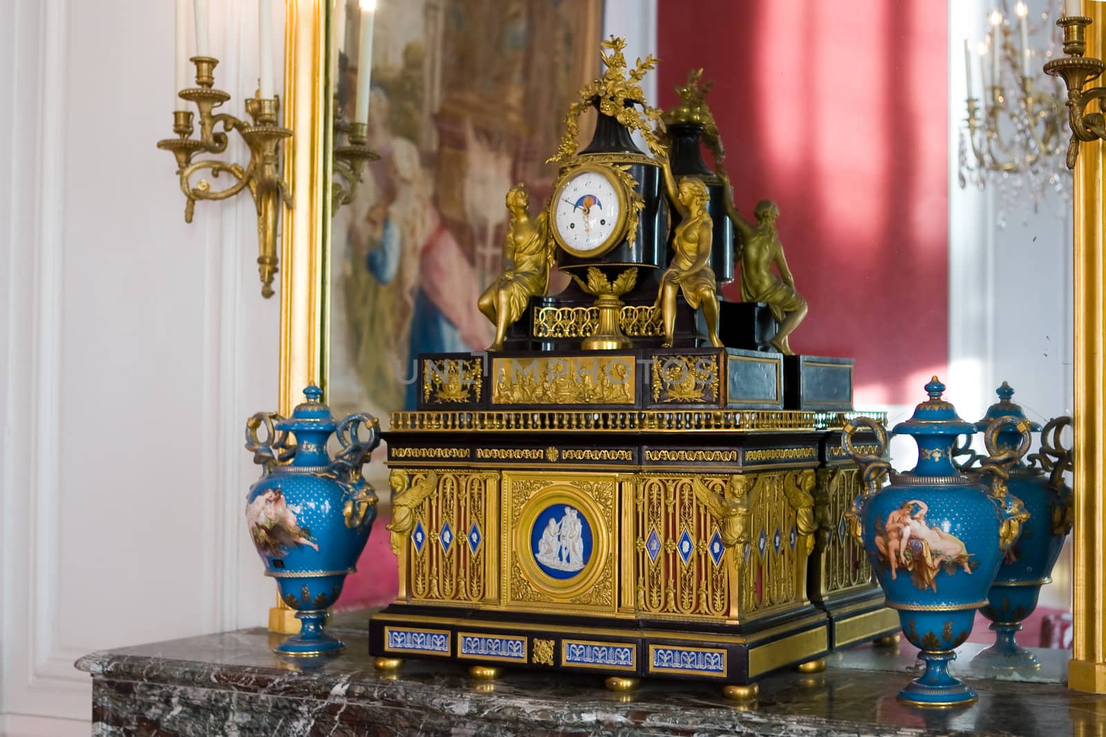 Interior Palace of Fontainebleau